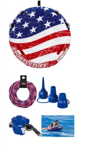 Sportstuff stars n stripes kit 57&#034; w/pump and rope | 53-4310k