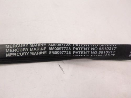 Oem mercury marine mercruiser serpentine belt 57-8m0097728 for mcm 4.5l bravo