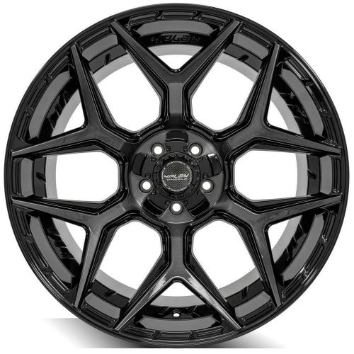 4play 4p06-22120-5d55-44bbt gen3 4p06 22x12 5x5&#034; &amp; 5x5.5&#034; -44et in gloss black