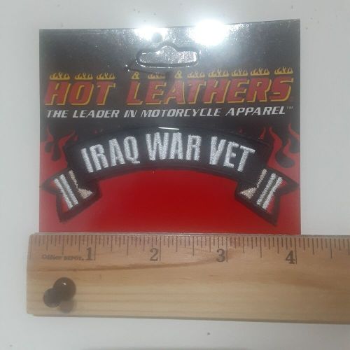 Hot leathers iraq war vet patch