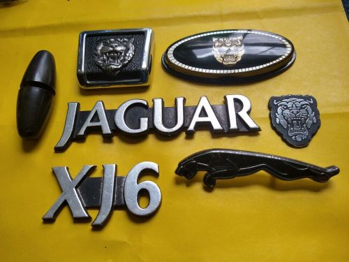 Jaguar early jag emblems