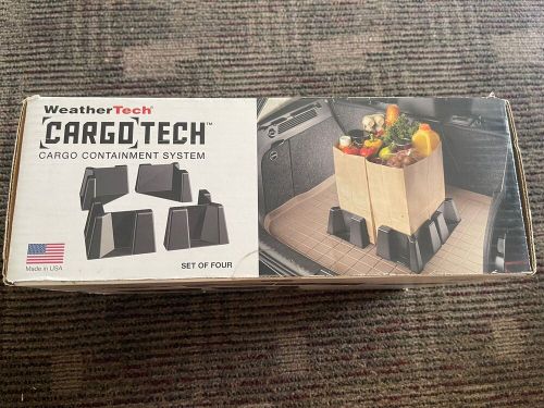 Weathertech cargotech cargo containment system - 4 corners - made in usa