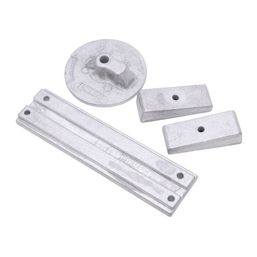 3in to 8 aluminum anode kit 818298a 826134a rustproof flat trim tab wedge for