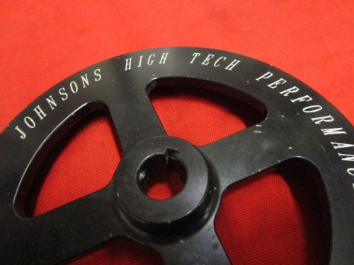 Johnsons high tech performance rear end pump pulley, 6-1/4&#034; od, nascar