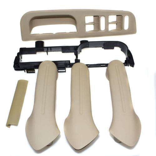 For golf jetta mk4 6pcs beige interior door handle cover bracket grab bezel trim