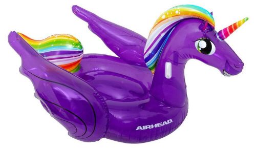 Airhead ahpf-3020 purple magical unicorn inflatable float tube