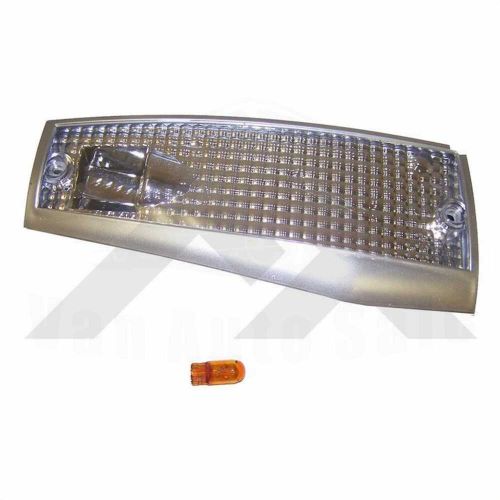 Side marker light crown automotive front, left for jeep comanche 1986-1992