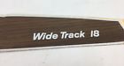 Vintage amf 33556 ski-daddler wide track 18 snowmobile dash decal nos