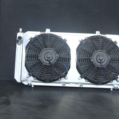 Radiator + fan shroud for toyota mr2 turbo coupe 2.0l l4 1991-1995 aluminum mt