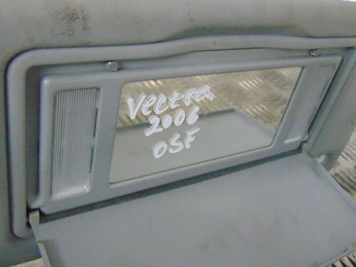 Vauxhall vectra 2006 passenger side front sun visor