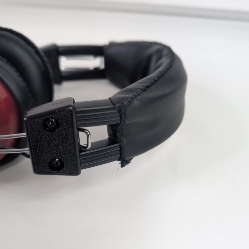 Re-24 racing electronics headphones red with dual volume adjust tested