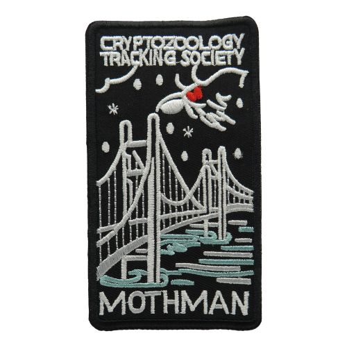 Mothman patch patch ironing patch punk patch rocker patch-