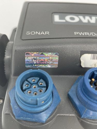 Lowrance lms-520c 520 fishfinder head unit only untested parts or repair