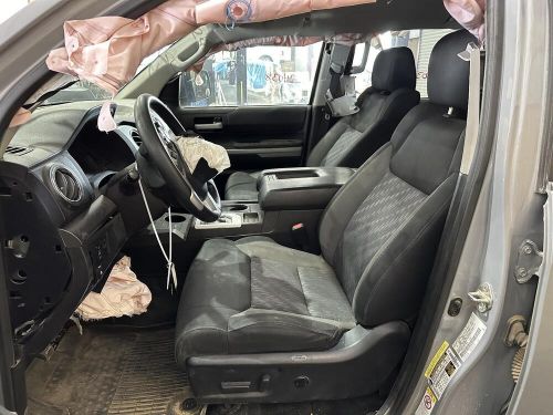 Toyota tundra 2014-2021 front seat left side a/bag cloth electric