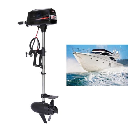 48v electric outboard motor, hangkai boat engine brushless trolling motor 1800w