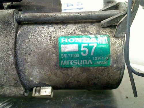 2010 honda civic (fa/fd) sedan 1.3 hybrid (lda2) starter engine sm71003-