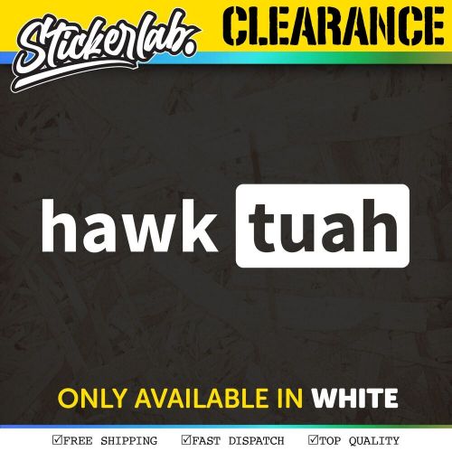 Hawk tuah sticker / budget, p hub, vag, decal, vag, honda, car, vw, ford, joke