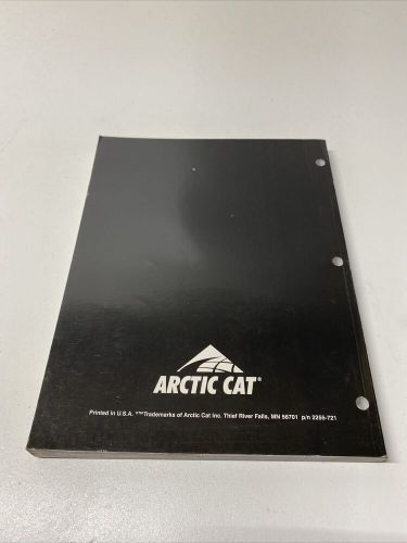 1998 arctic cat ext efi dlx pantera 580 service manual 2255-721