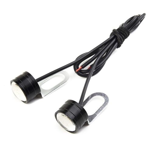 Motorcycle motorbike spotlight lens led headlight daytime running lights lamps