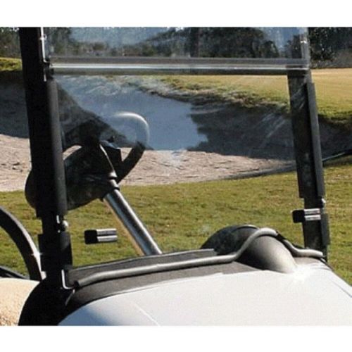 Reddot 2008-2023 ezgo rxv folding clear windshield with rubber trim