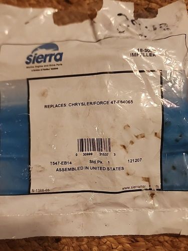 Sierra 18-3085 impeller chrysler force 47-f84065