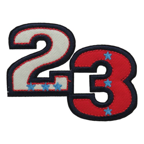 Number 23 patch iron on iron on patch patch iron on patch iron on patch ironing up-