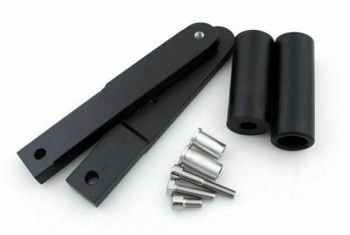 Frame sliders protector crash for honda cbr600rr 2009-2012 black  tc u2