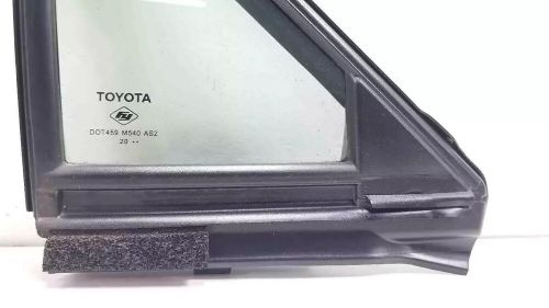 2019 - 2022  toyota rav4 front vent glass window right rh  pn: 681250r050