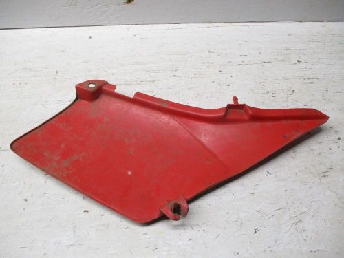 87 suzuki sp 125 200 left side cover panel number plate 47210-42a50-14c 1987