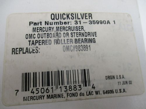 31-35990a1 timken pinion bearing for mercruiser &amp; omc- cobra  stern drive 983891