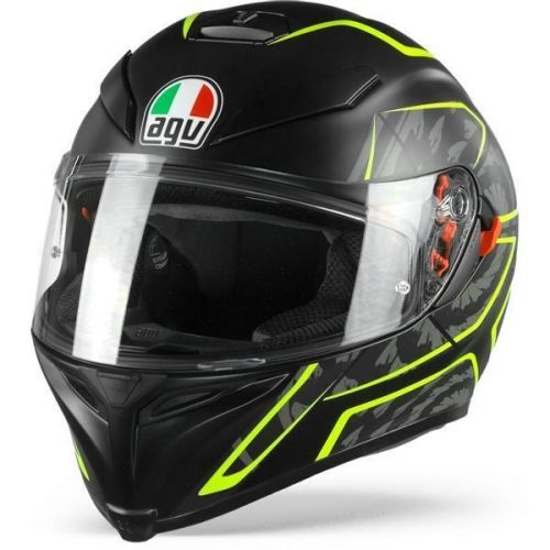 New agv k5 s tornado matte black yellow fluro road motorcycle helmet was $599.00