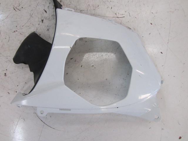 07 08 gsxr 1000 left mid fairing plastic cowling stator panel white oem