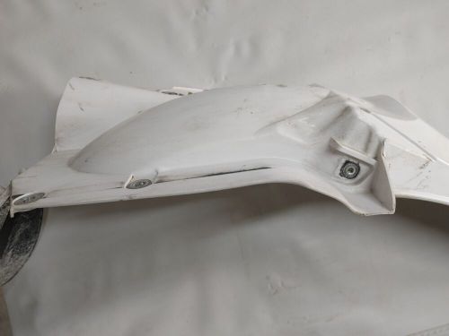 2015 yamaha yz450f white rear fender mud guard plastic 1sl-21610-10-00