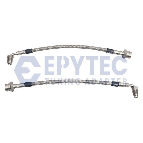 Steel flex brake line rear axle audi rs3 8v a3 tt brembo caliper brakes -