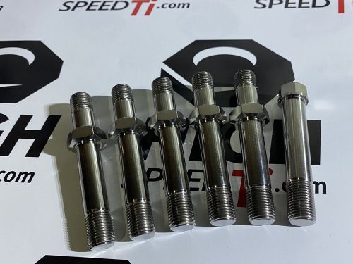 Titanium sprint car radius rod stud 6pc kit 3.375” in. long 2.75” panhard bolt