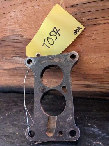 Toyota pickup truck celica carburetor insulator spacer 20r carb gasket mount oem