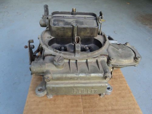 Vintage holley 4160 square bore 600 cfm 4 bbl carburetor