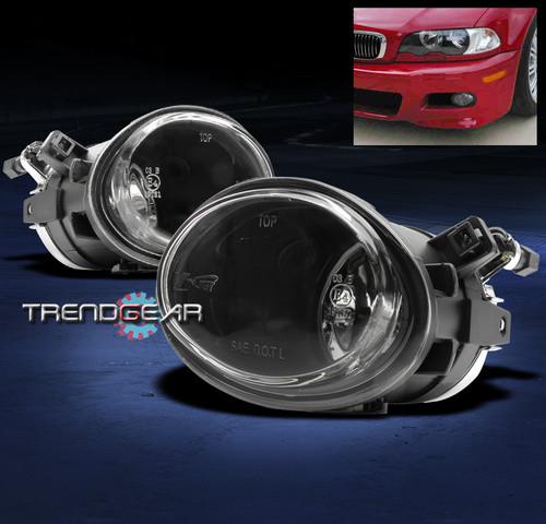 01-06 bmw e46 m3/00-03 e39 m5/330ci 330i bumper driving chrome fog lights lamps