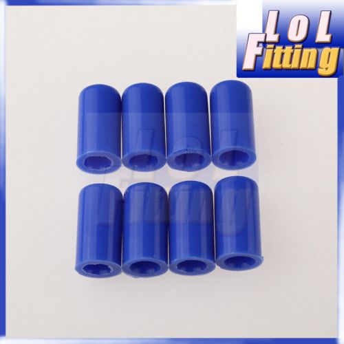 8 x 4mm 5/32&#034; silicone blanking cap intake vacuum hose end bung plug silicon cap