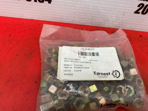 Pack of 100 earnest 3hed7 100 pack nsfb hex nut