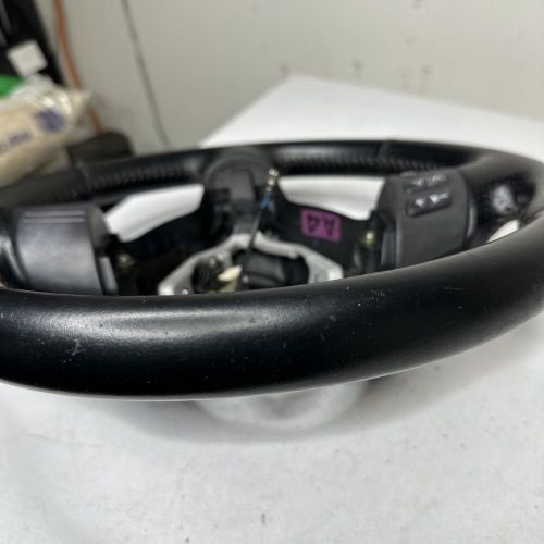 2004 2005 toyota rav4 steering wheel w/control &amp; cruise switches leather oem