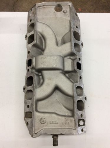 Edelbrock performer rpm big block chevy aluminum intake manifold oval port 7161