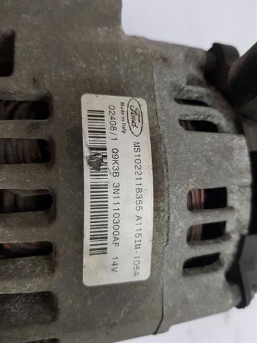 07-11 mk2 ford focus alternator 1.6 petrol shda