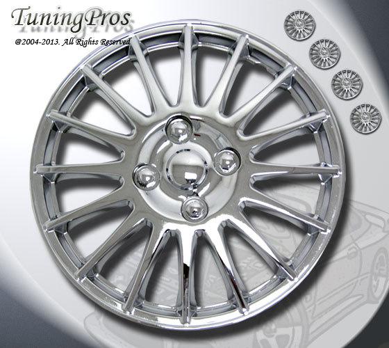 Style 611 15 inches chrome hub caps hubcap wheel rim skin covers 15" inch 4pcs