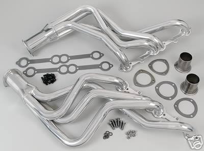 New headers ceramic sbc 350 chevy camaro chevelle nova