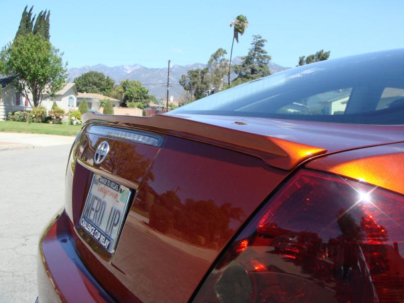 Vizage scion tc polyurethane rear spoiler new jdm