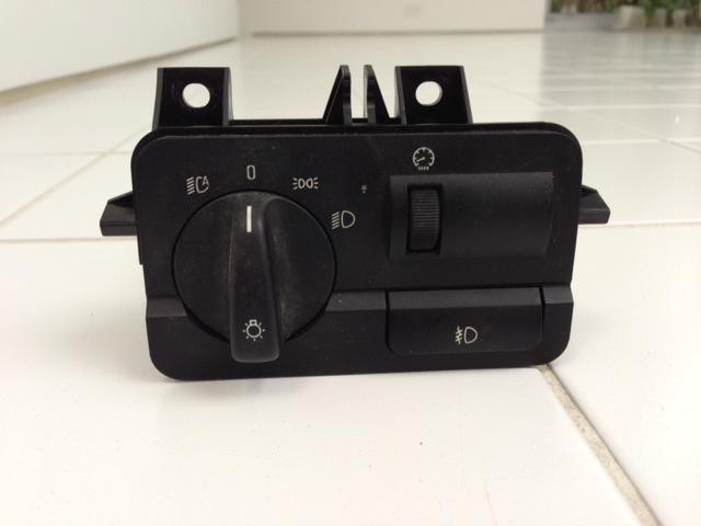 Oem bmw e46 m3 xenon headlight head light switch fog lights 325 328 330