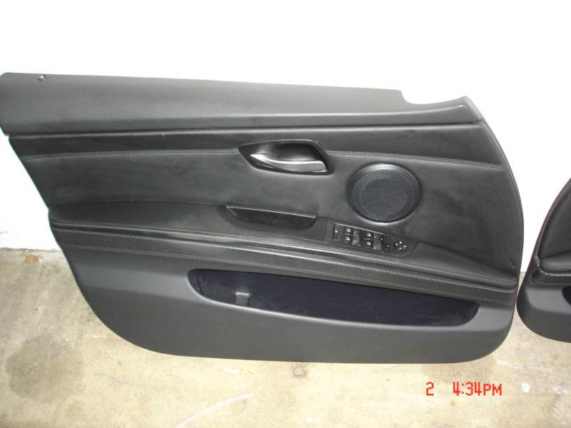 2011 bmw m3 front & rear black door panels