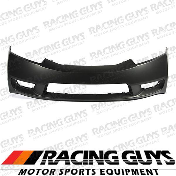 09-11 honda civic 4dr sedan front bumper cover primered facial plastic ho1000266