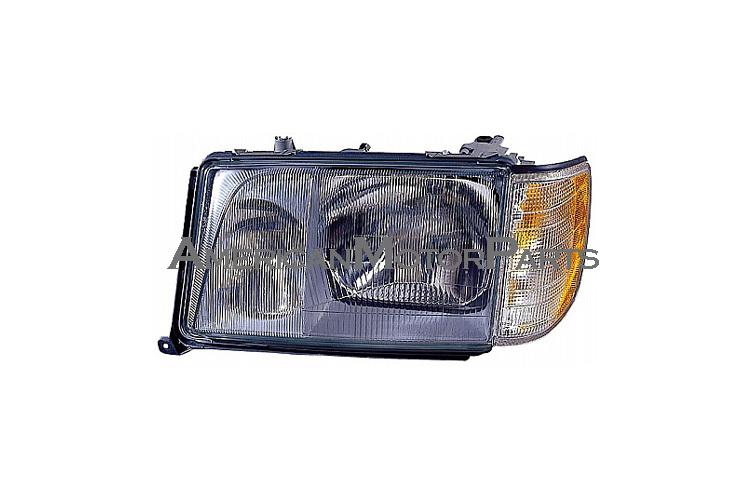 Driver side replacement headlight w/ corner lamp 94-95 mercedes benz e class